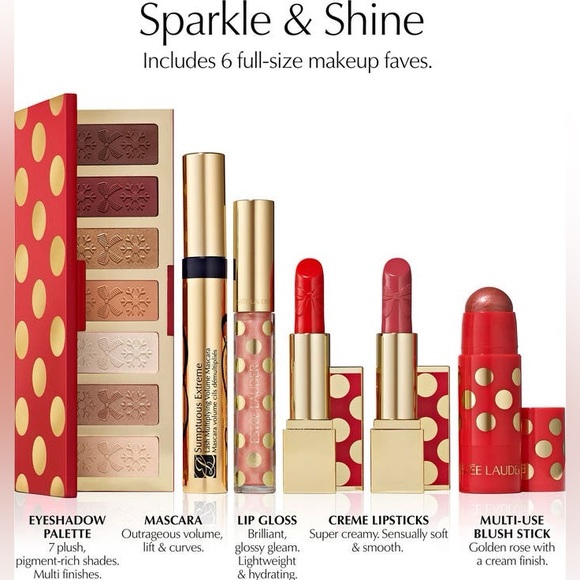 Estée Lauder 12-Pc. Holiday Blockbuster Beauty Gift Set ~ Glow (Warm) ~ New! - Picture 6 of 16